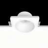 Anel de downlight para integração em gesso, 100x100mm, para lâmpada GU10