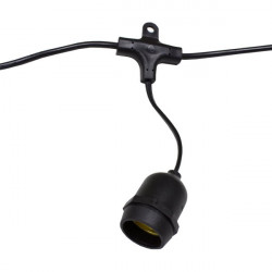 Guirlande LED - 5 m, 10xE27, IP54
