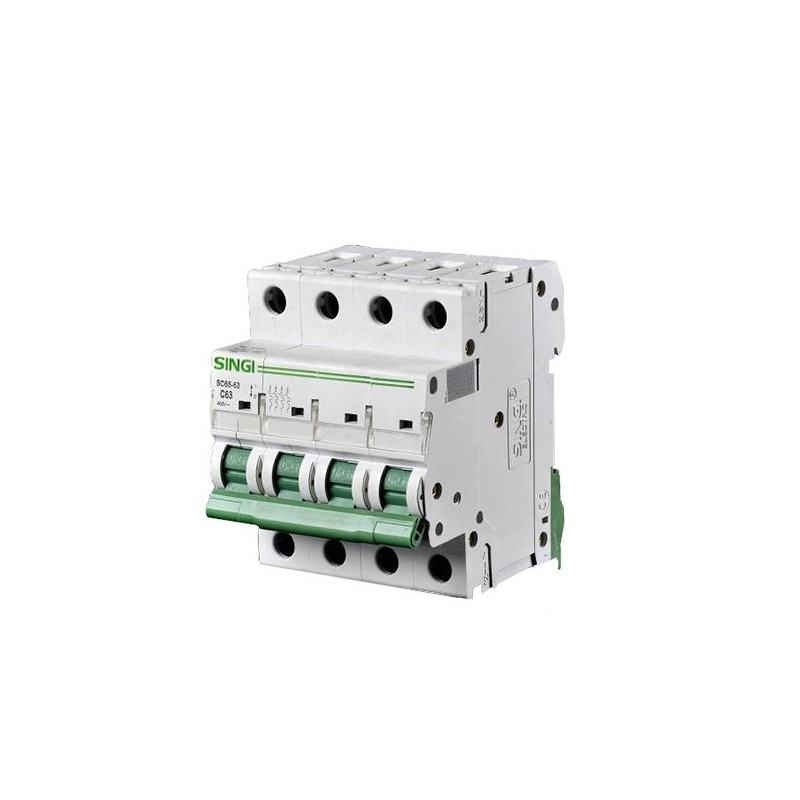 Disjoncteur 4P 6kA