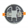 Downlight panel 8W redondo corte ajustable
