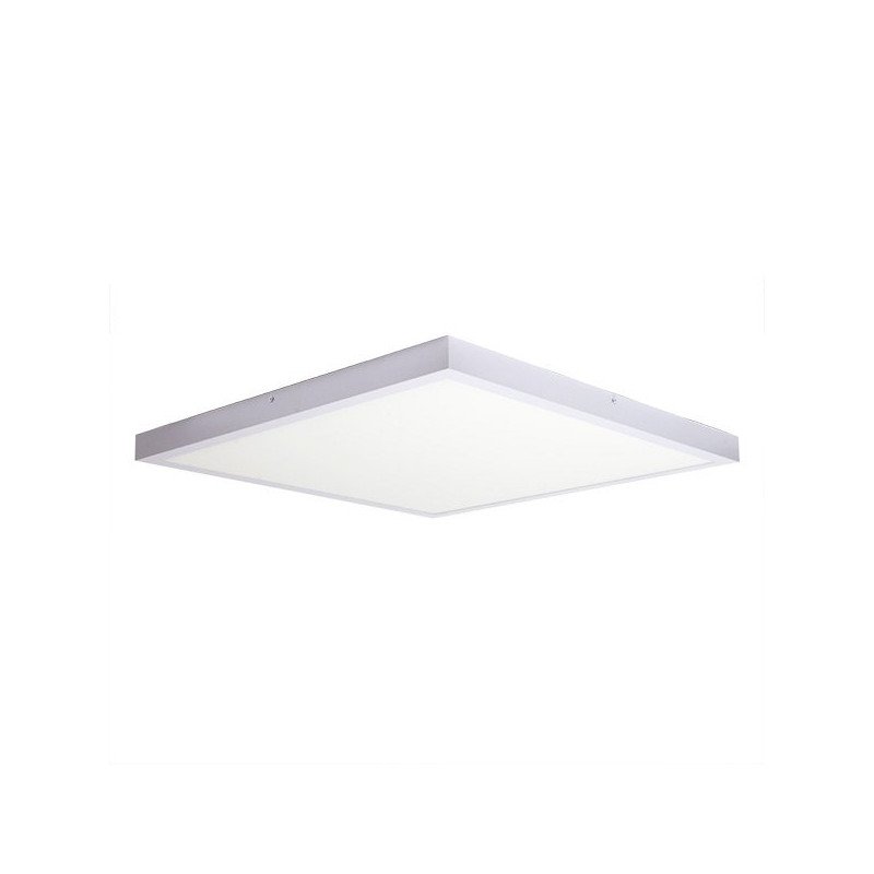 Plafón LED 60x60 48W marco blanco