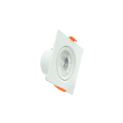 Led Downlight 3W quadrado PC series