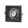 Adjustable black frame for MR16