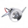 1W downligth silver color