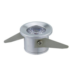 Downlight led mini 1W couleur argent