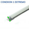 Tube de 18W. Aluminium, connexion à un côté