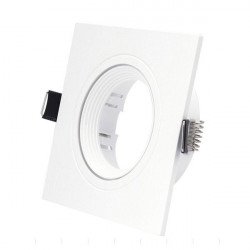 Base cuadrada orientable para bombilla dicroica serie PC