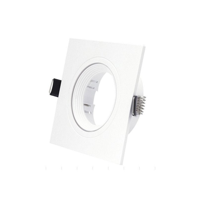 Socle carré pivotant pour ampoule dichroïque série PC