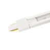 Connectable PVC Rail Connector - Straight Line