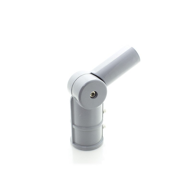 Soporte articulado para farola Ø 50mm - poste 70mm