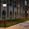 10W solar street light for villa-round