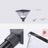 Lampe de rue villa solaire 10W square