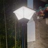 10W solar street light for villa-square