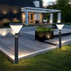 Lámpara jardín solar 75CM 6W IP65