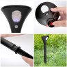 Baliza solar LED IP65 sensor de movimiento