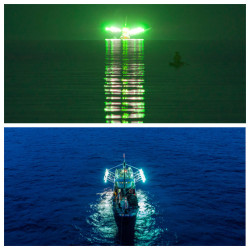 Projecteur LED pour attraction de pêche 1100W