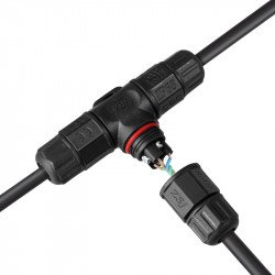 Connecteur T étanche 3x1,5mm² IP68