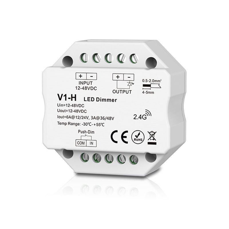 Regulador LED pastilla DC 12-48V