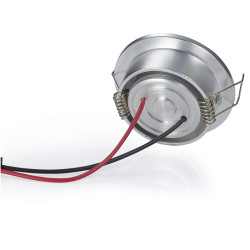 3W downligth 12V/24V silver color