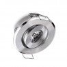 3W downligth 12V/24V silver color