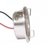 3W downligth 12V/24V silver color