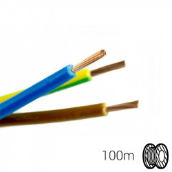 Câble sans halogène 2,5mm² H07Z1-K 100m