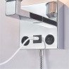 CANDEEIRO DE PAREDE E27 + LUZ DE LEITURA + USB
