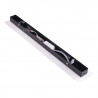 Lâmpada de parede linear LED 18W preto 60cm