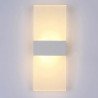 Aplique acrílico LED 6W color blanco
