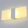 Lâmpada de parede acrílica LED 6W cor branca