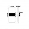 Acrylic wall lamp LED 6W white colour