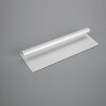 Aluminium profile led strip 2m for baseboard - indirect light