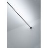 Stainless steel guide for aerial strip installation