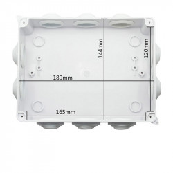 Boîte étanche 200x155x80mm IP65