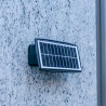 Bidirectional LED solar wall light 6 LEDS IP54