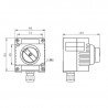 Disjoncteur bipolaire ATEX 16A IP66