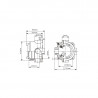 ATEX metal junction box 3-way IP66