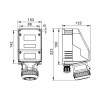 Prise murale ATEX 2P+T 16A IP66