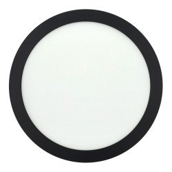 Downlight - Round 24W Panel BLACK