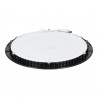 Panneau led18W rond NOIR
