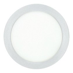 Downlight - SILVER Round 18W Panel
