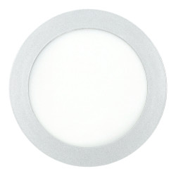 Led Downlight 12W cor prata
