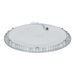 Panneau lumineux 6W rond ARGENT