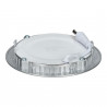 Panneau LED 18W rond ARGENT