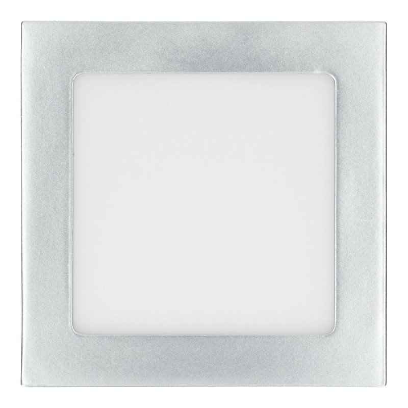 Downlight 12W painel quadrado Prata