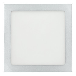 Downlight - SILVER Square 18W Panel