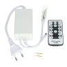Controlador tira LED 220V con mando a distancia