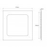 Downlight - Square 12W Panel