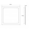 Downlight - Square 24W Panel