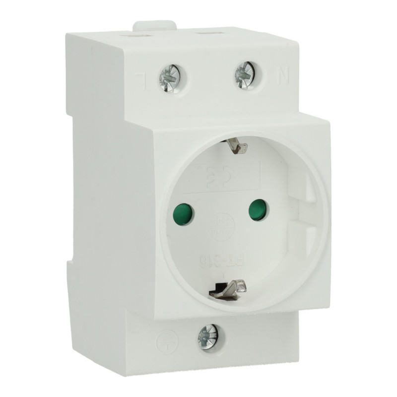 16A schuko socket for switchboard